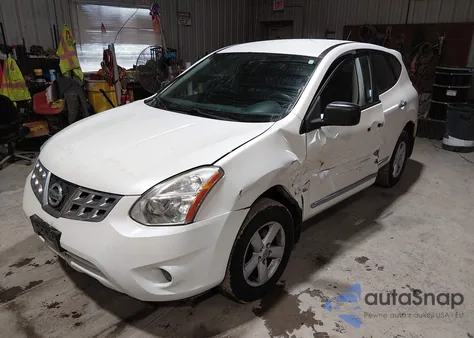 2012 Nissan Rogue S z USA, uszkodzony, nr VIN JN8AS5MV4CW364140